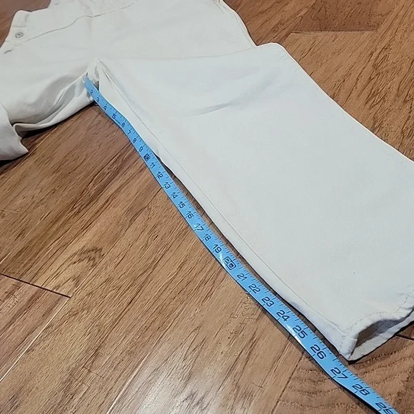 Cream Denim Overalls - Picture 14 of 16